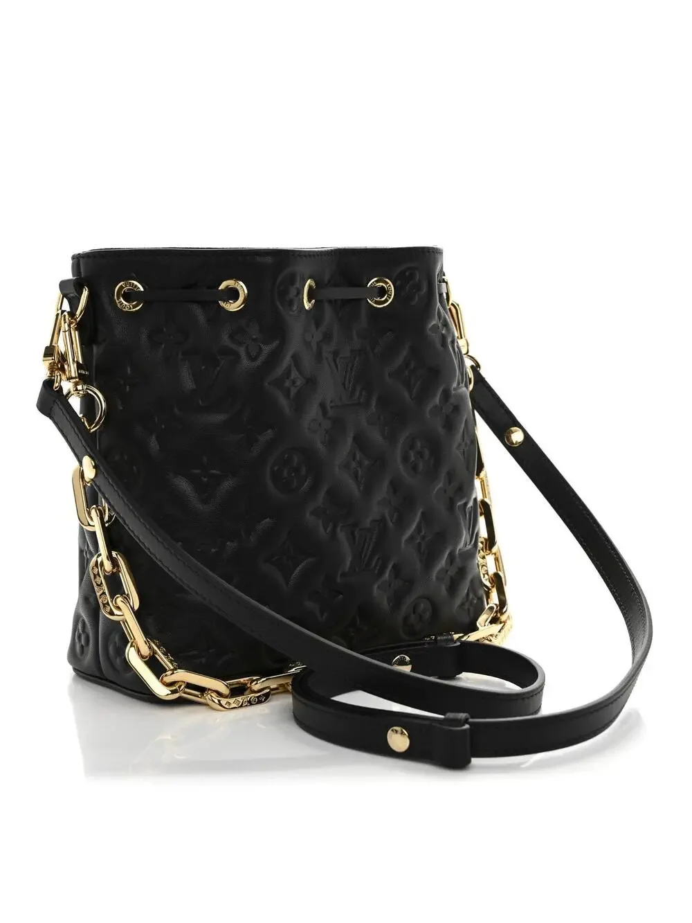 Louis Vuitton Lambskin Embossed Coussin #334328L30B